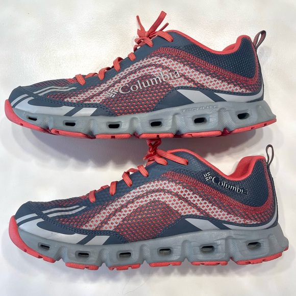 Columbia Drainmaker IV Watershoe Sneakers Size 10 Grey BL4617-053 Women's Shoes - Picture 3 of 13